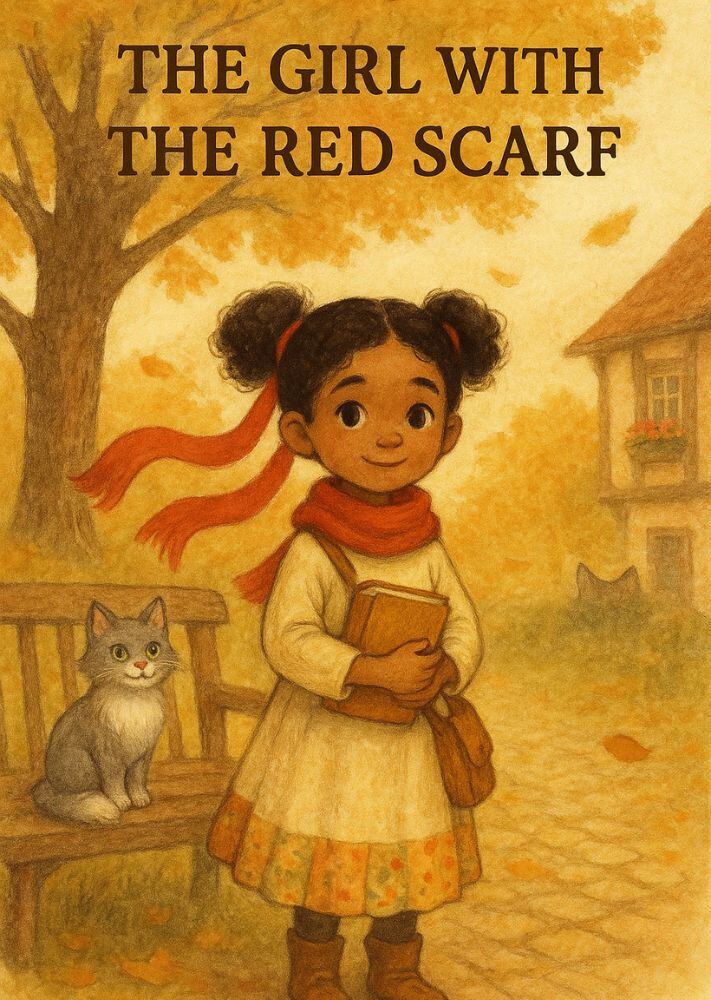 Cover of The Girl with the Red Scarf