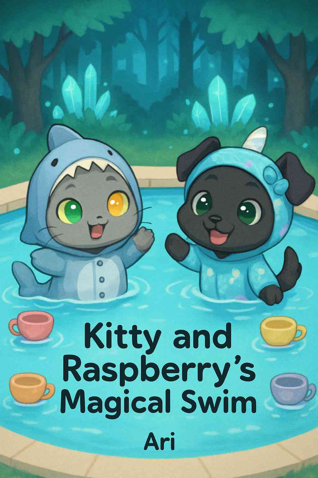 Cover of Kitty and Raspberry's Magical Swim