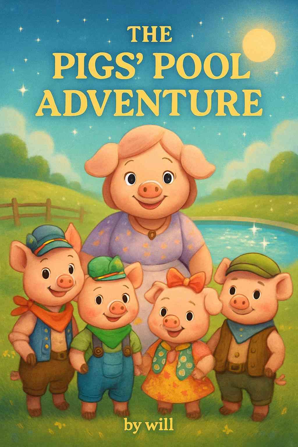 Cover of The Pigs' Pool Adventure