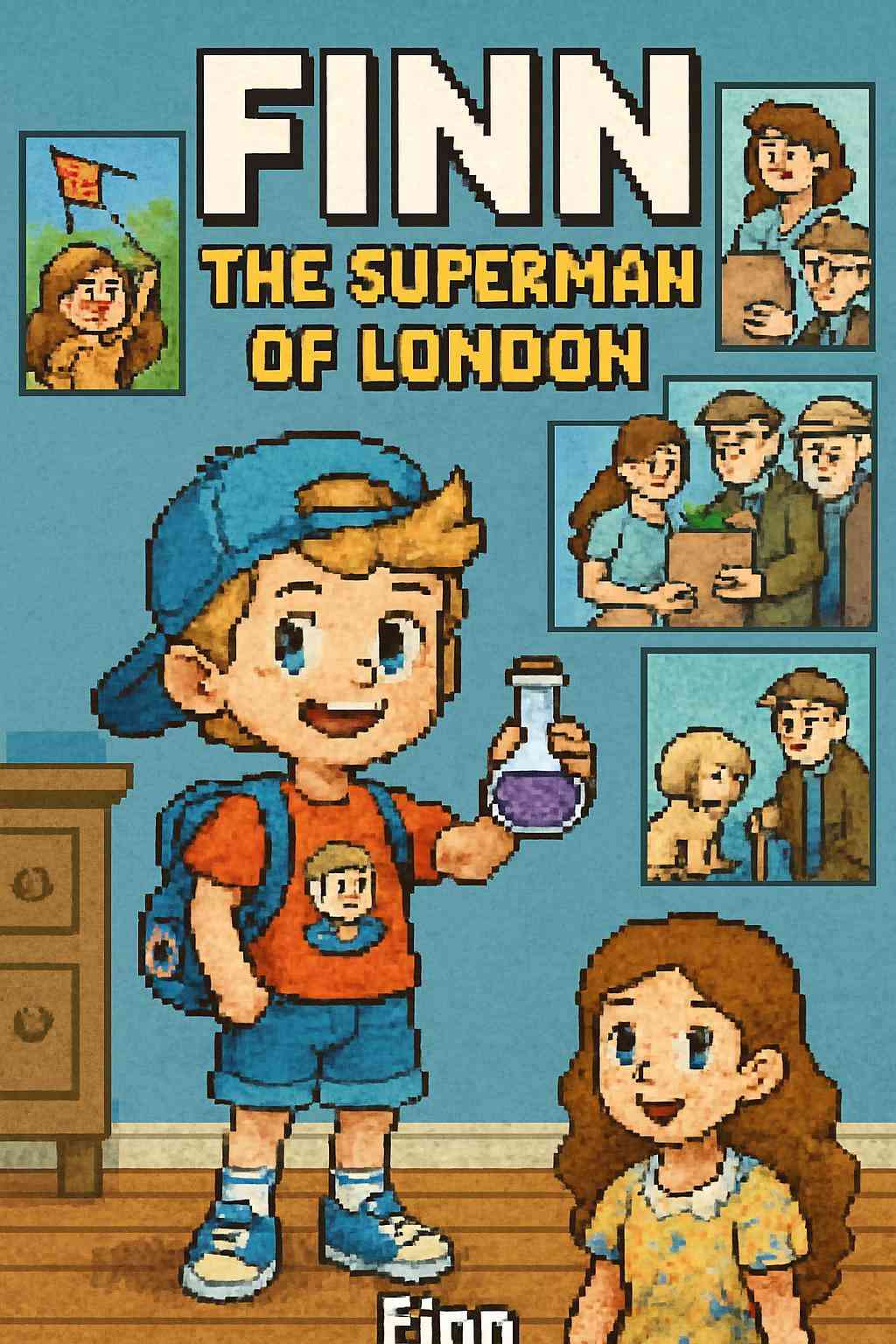 Cover of Finn: The Superman of London
