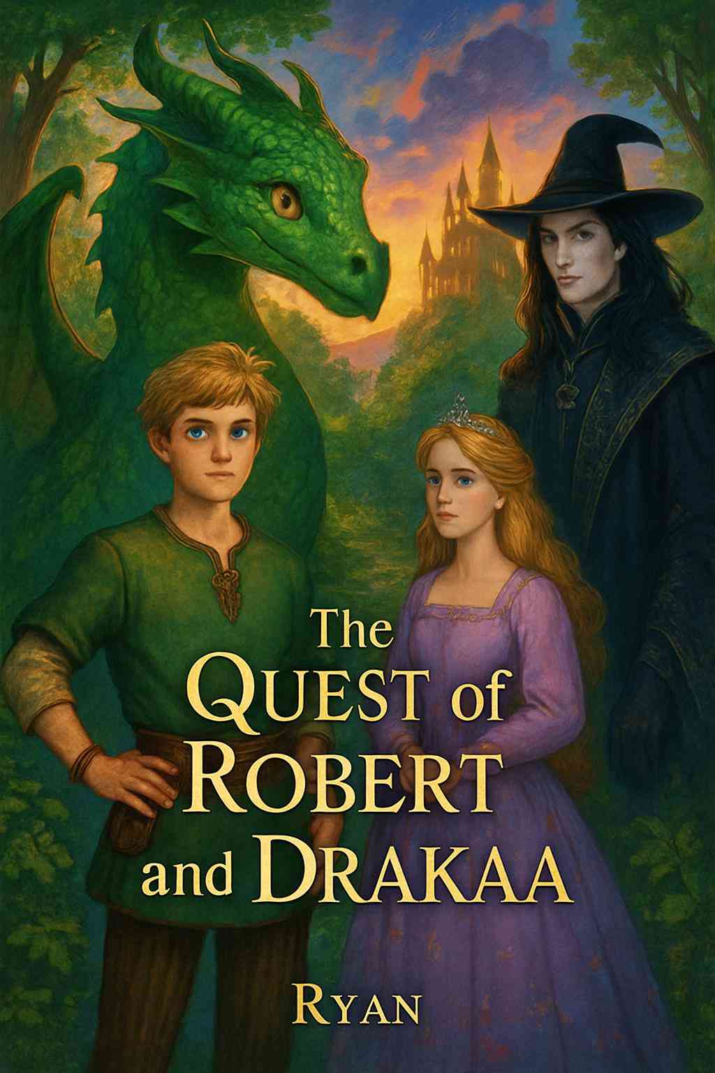 Cover of The Quest of Robert and Drakaa