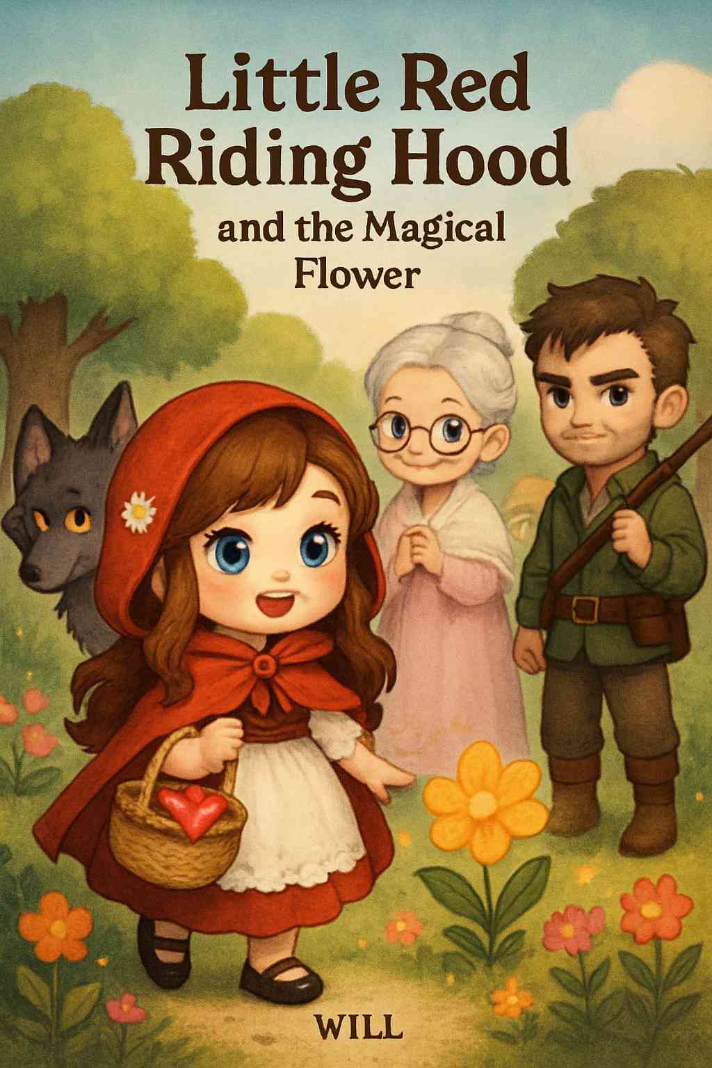 Cover of Little Red Riding Hood and the Magical Flower