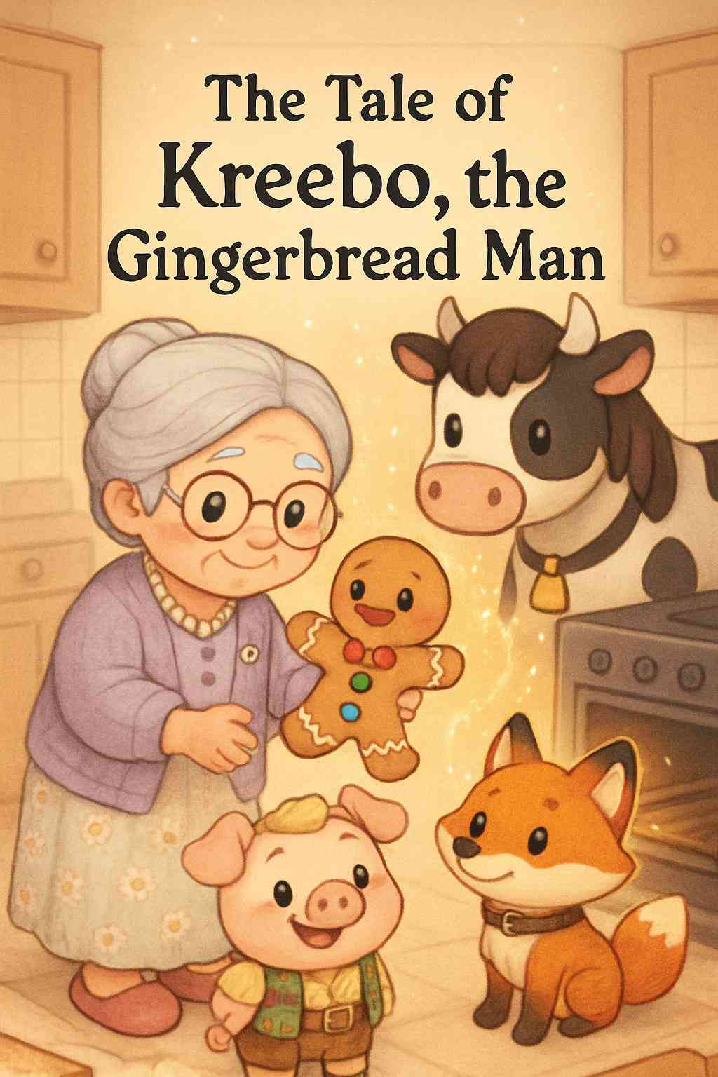 Cover of The Tale of Kreebo, the Gingerbread Man