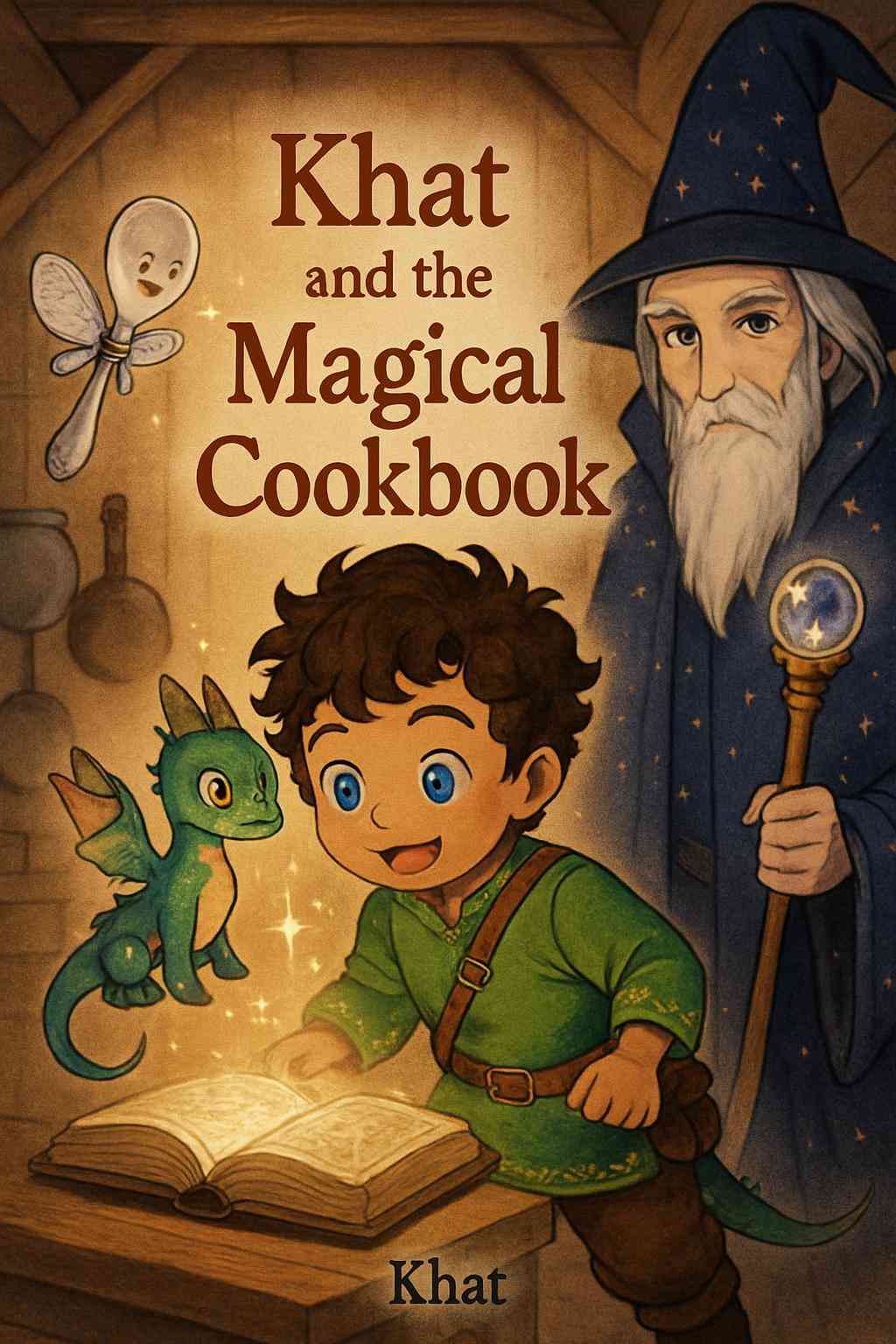 Cover of Khat and the Magical Cookbook