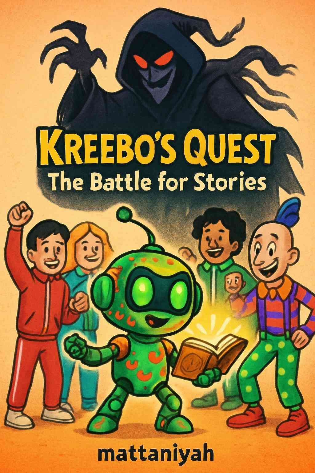 Cover of Kreebo's Quest: The Battle for Stories