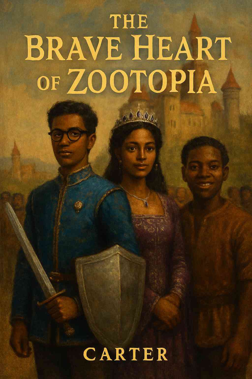 Cover of The Brave Heart of Zootopia