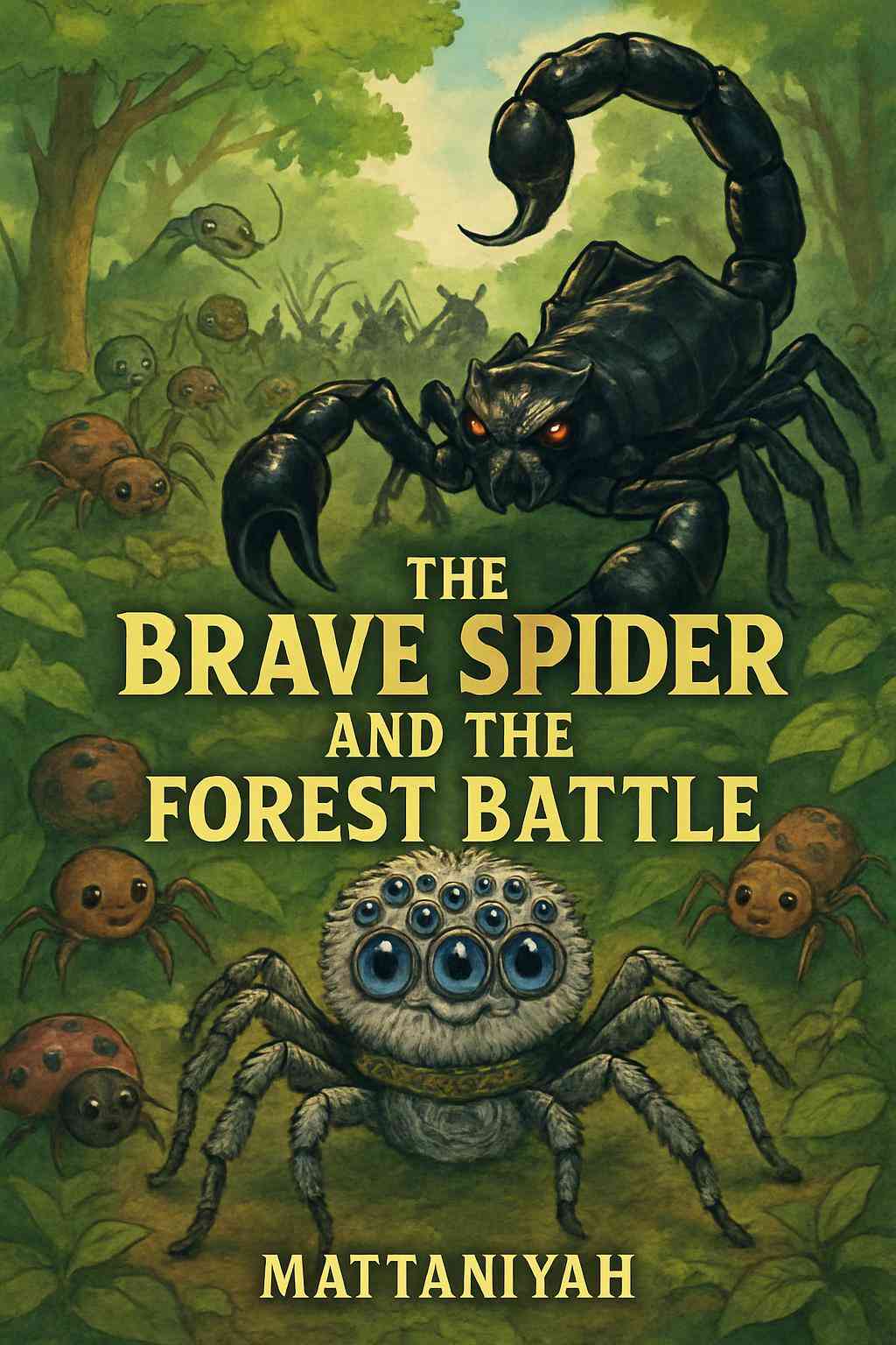 Cover of The Brave Spider and the Forest Battle