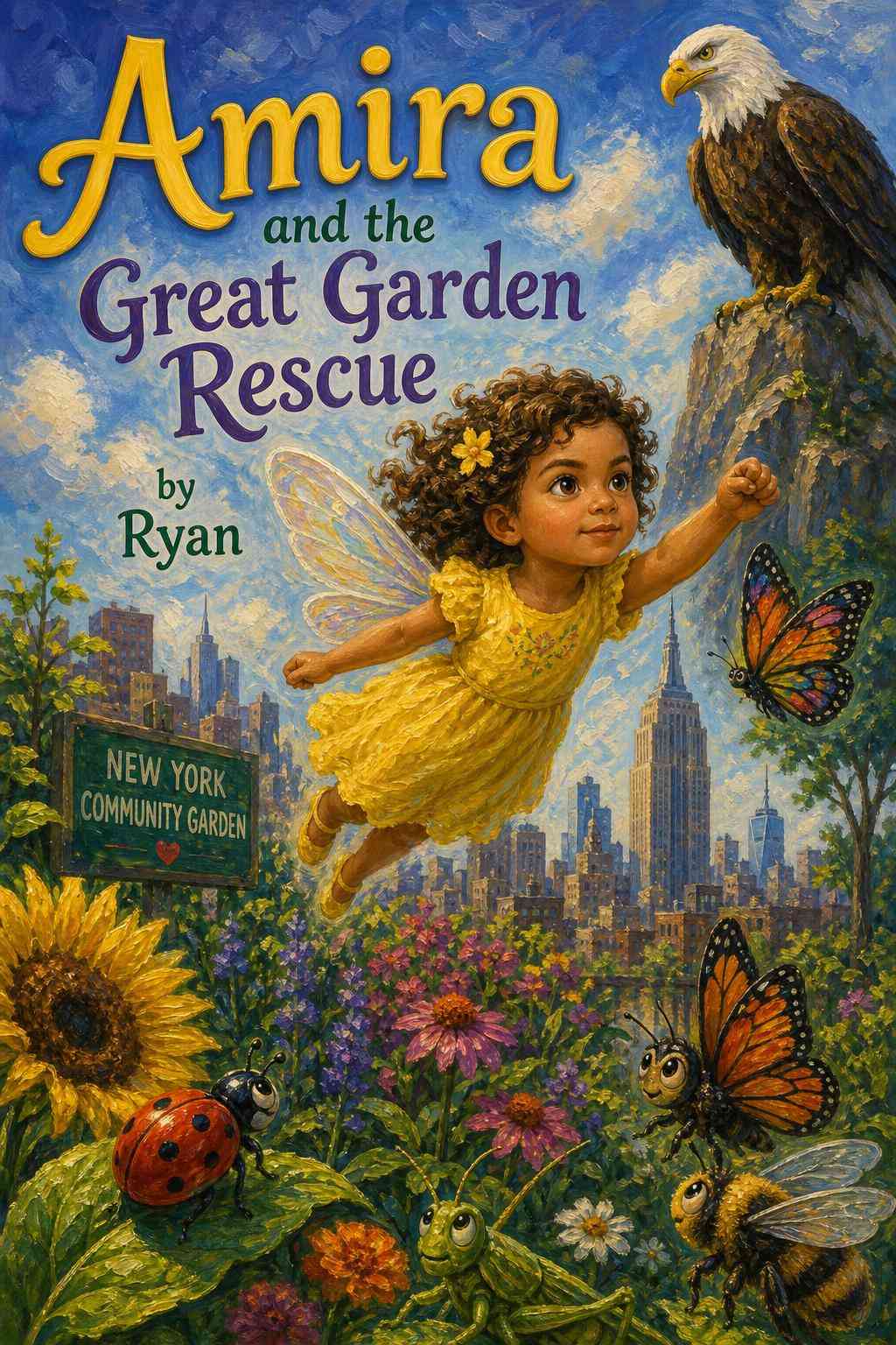 Cover of Amira and the Great Garden Rescue
