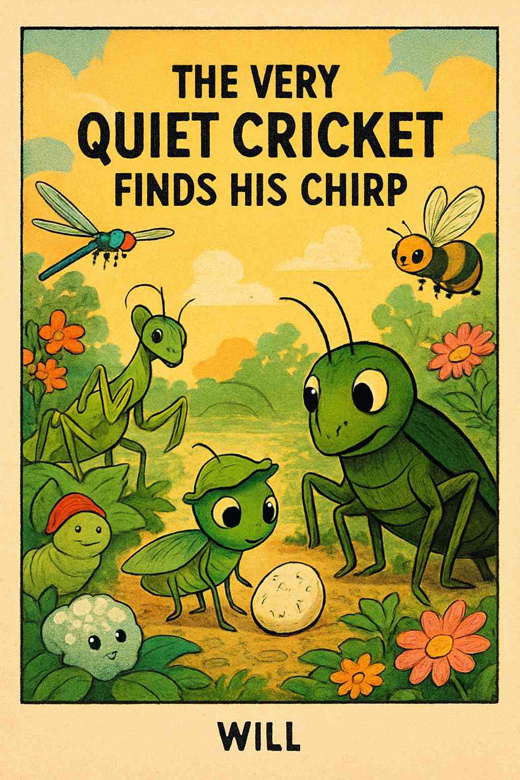Cover of The Very Quiet Cricket Finds His Chirp