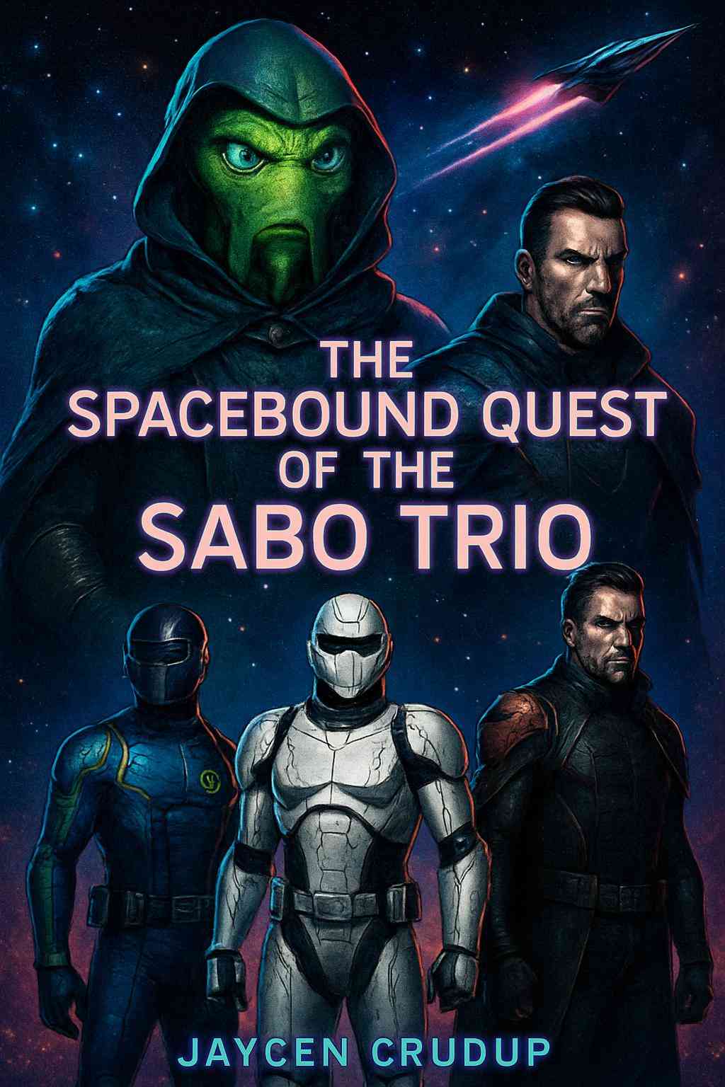 Cover of The Spacebound Quest of the Sabo Trio