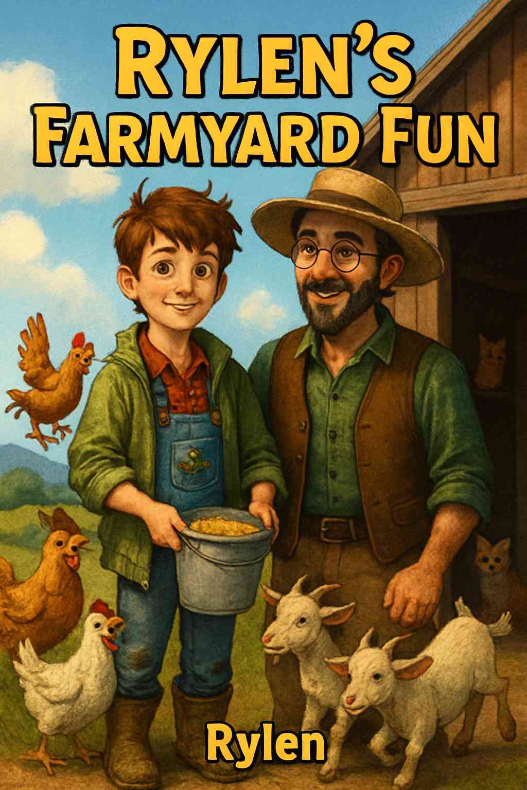 Cover of Rylen's Farmyard Fun
