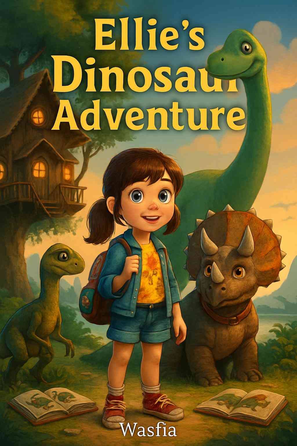 Cover of Ellie's Dinosaur Adventure