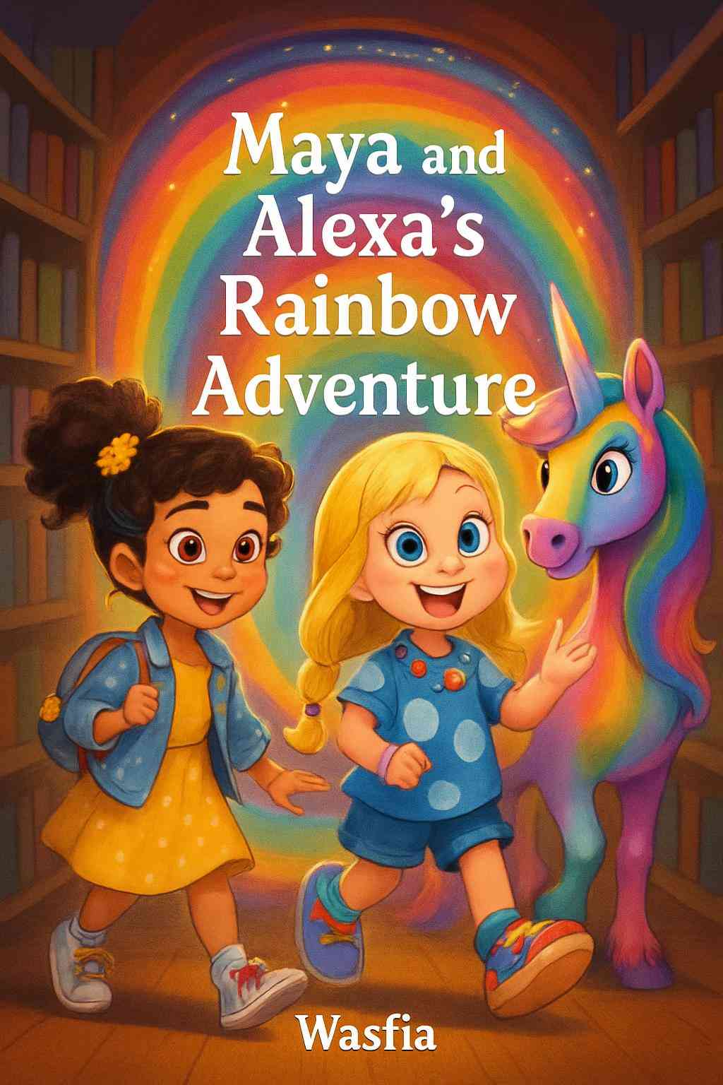 Cover of Maya and Alexa's Rainbow Adventure