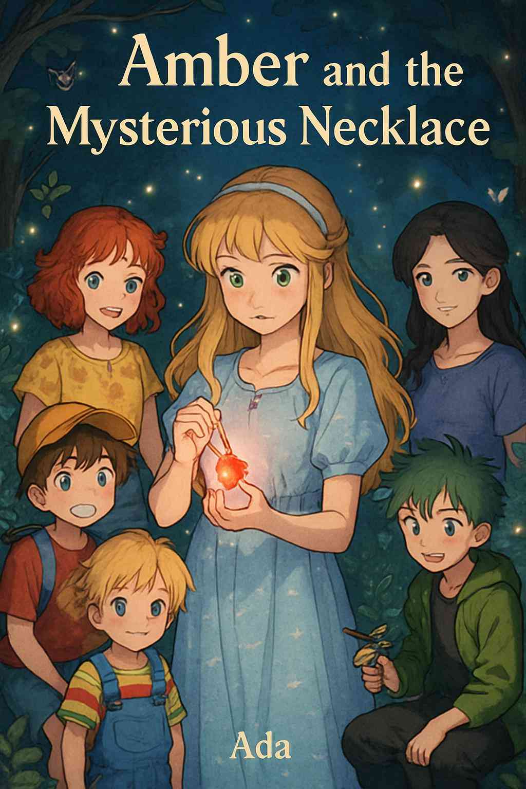 Cover of Amber and the Mysterious Necklace