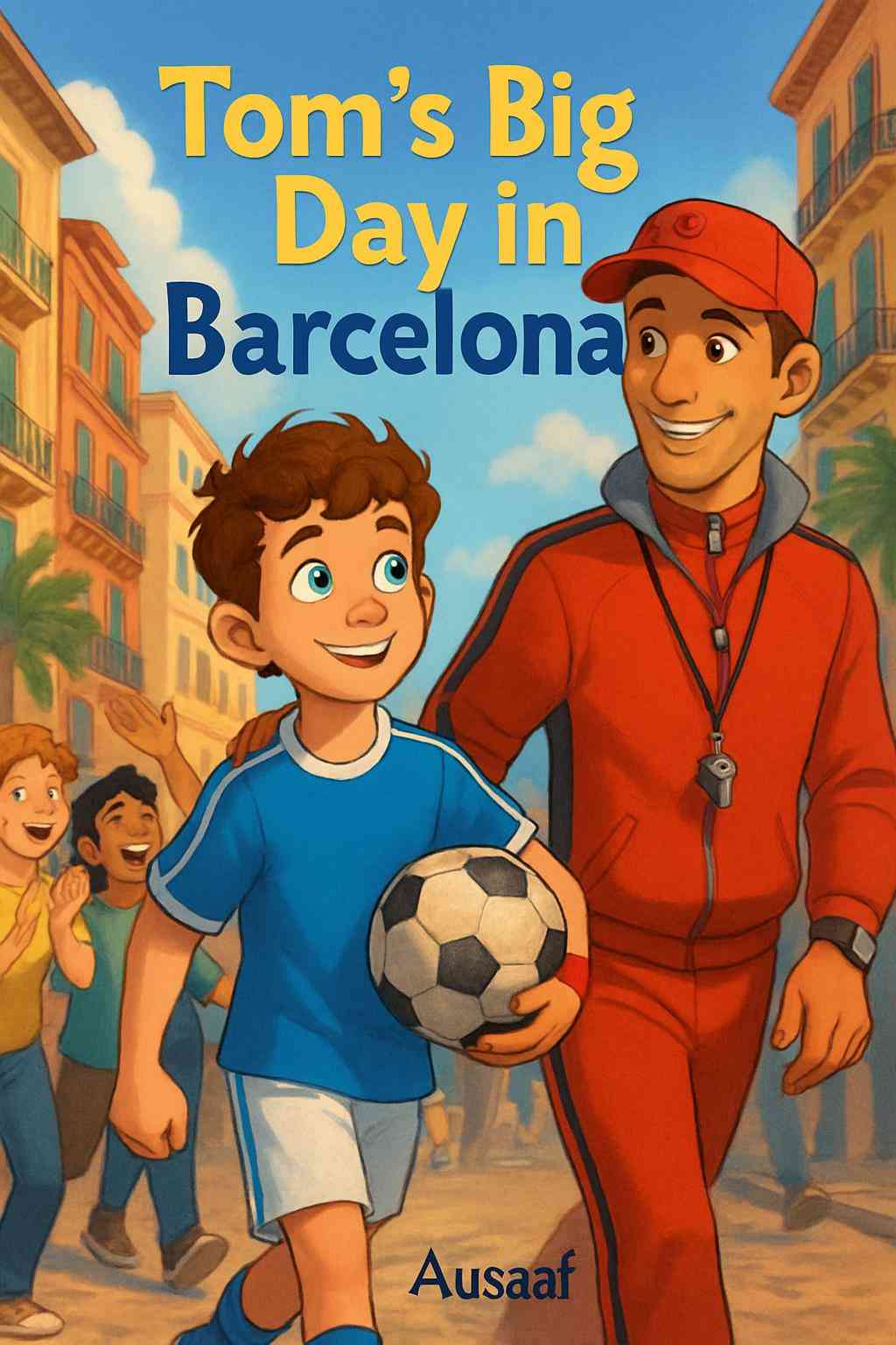 Cover of Tom's Big Day in Barcelona