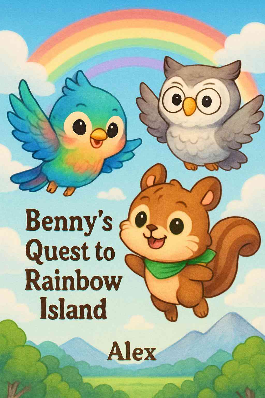 Cover of Benny's Quest to Rainbow Island