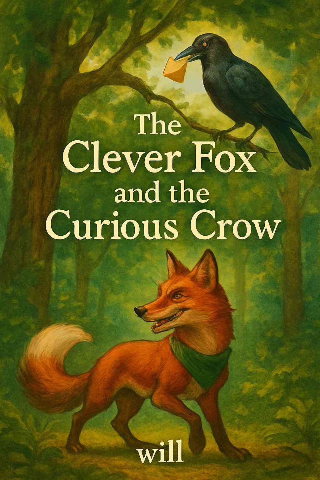 Cover of The Clever Fox and the Curious Crow
