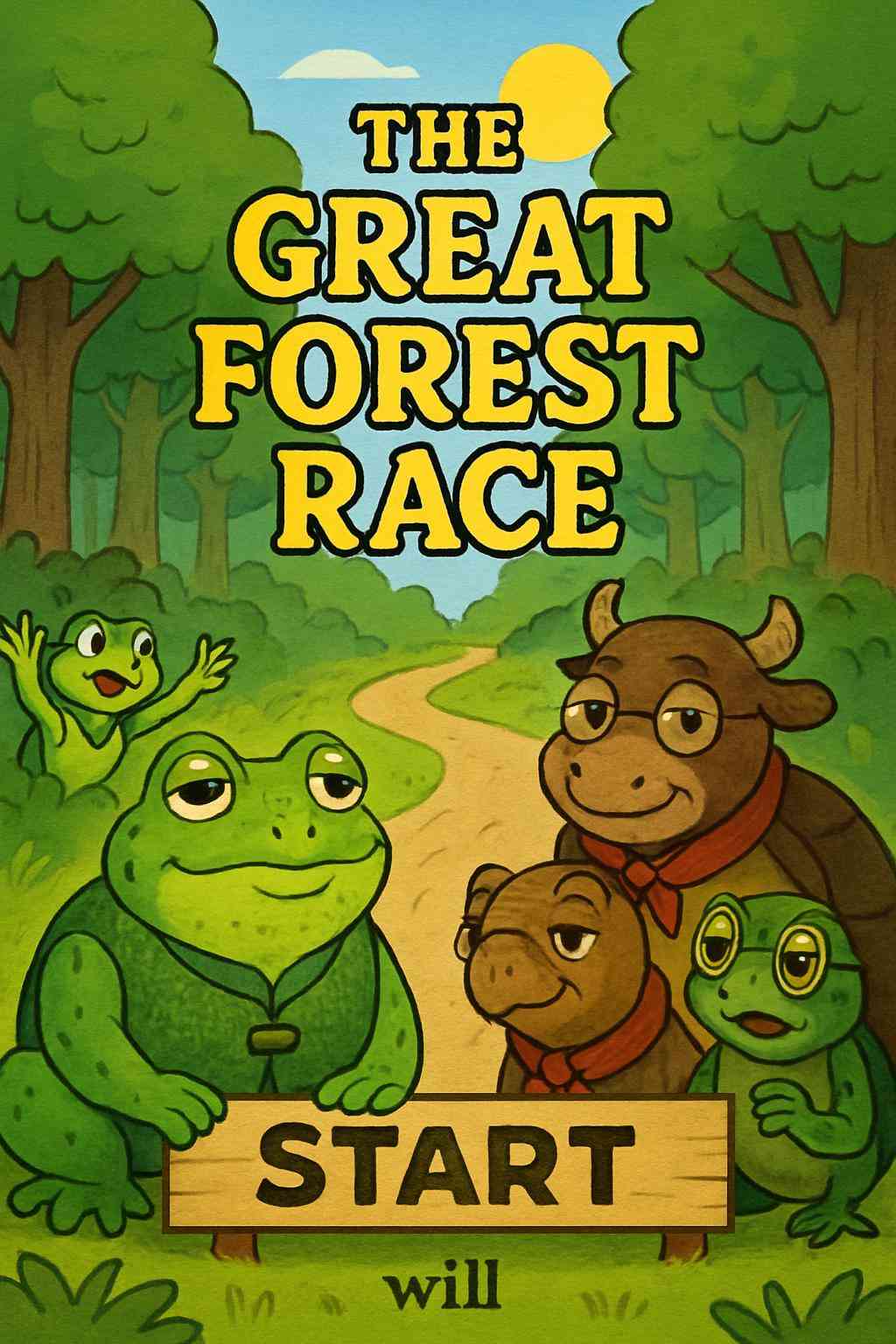 Cover of The Great Forest Race