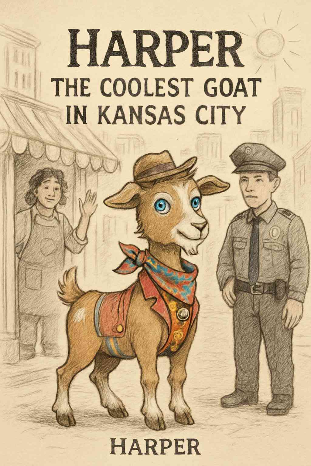 Cover of Harper the Coolest Goat in Kansas City