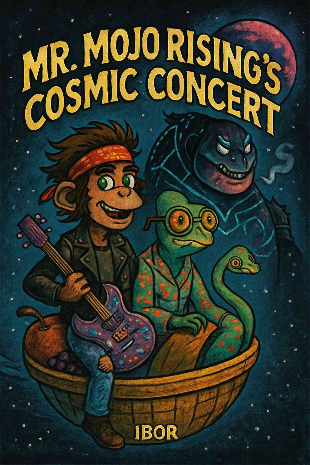 Cover of Mr. Mojo Rising's Cosmic Concert