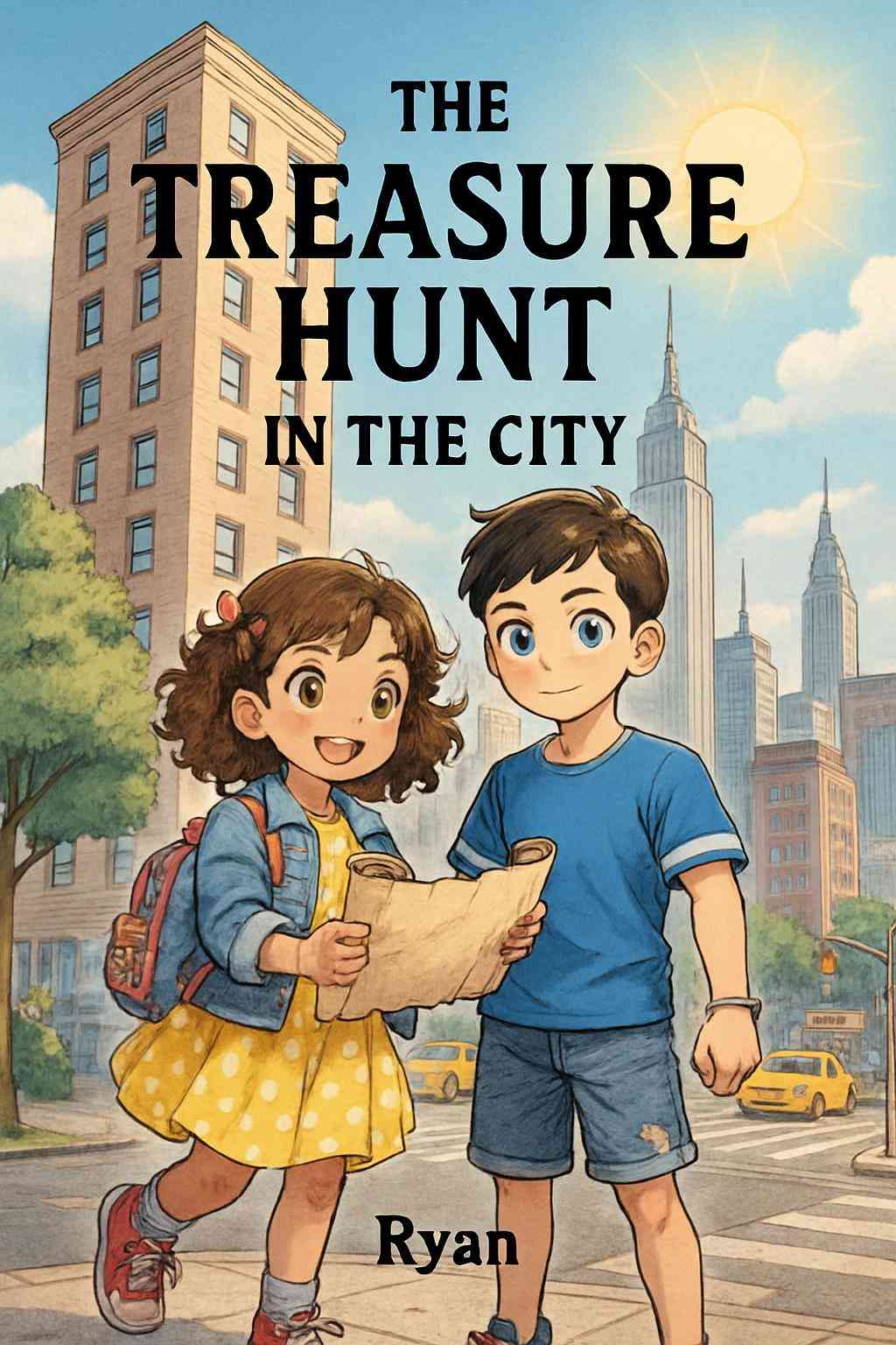 Cover of The Treasure Hunt in the City