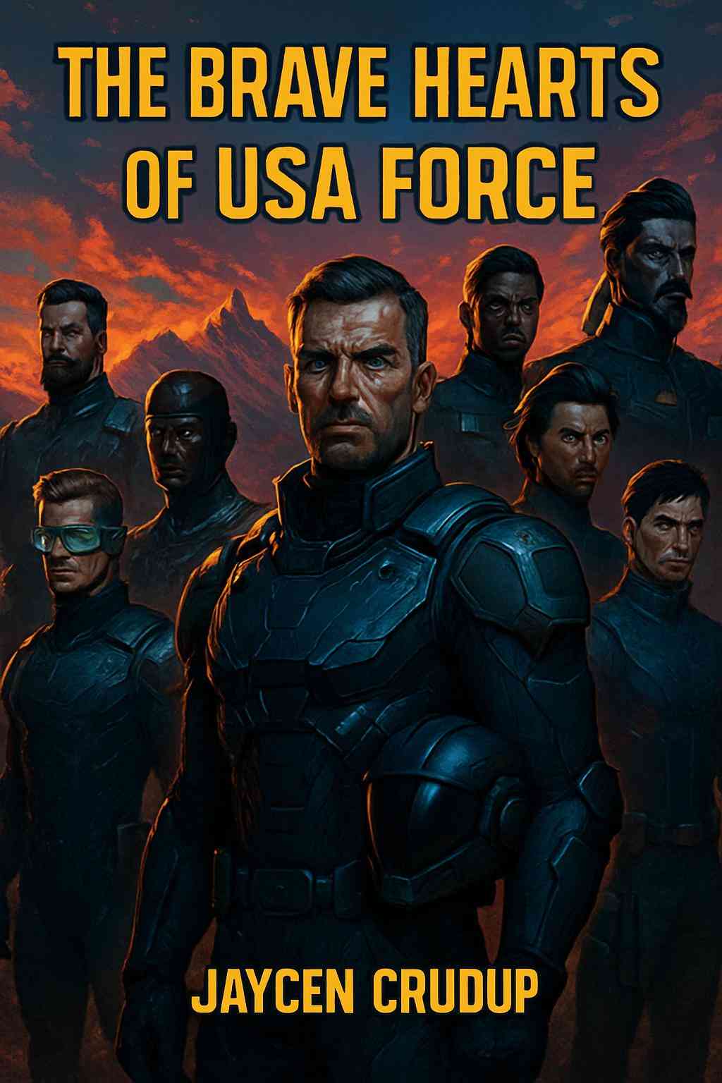 Cover of The Brave Hearts of USA Force
