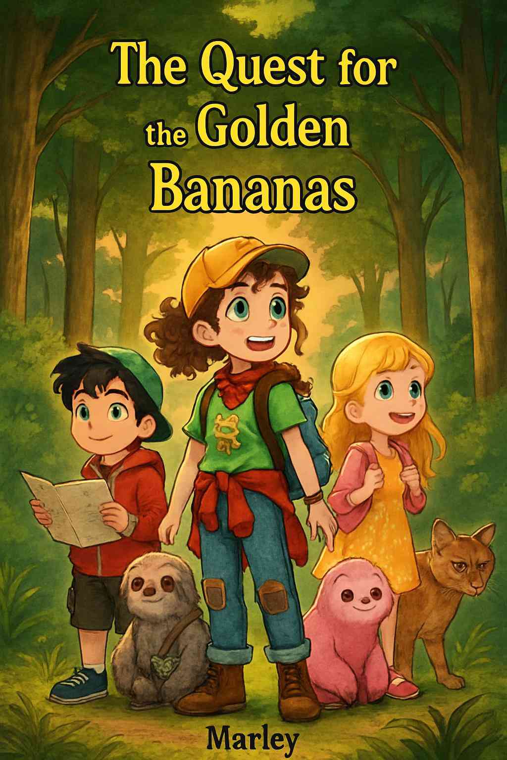 Cover of The Quest for the Golden Bananas