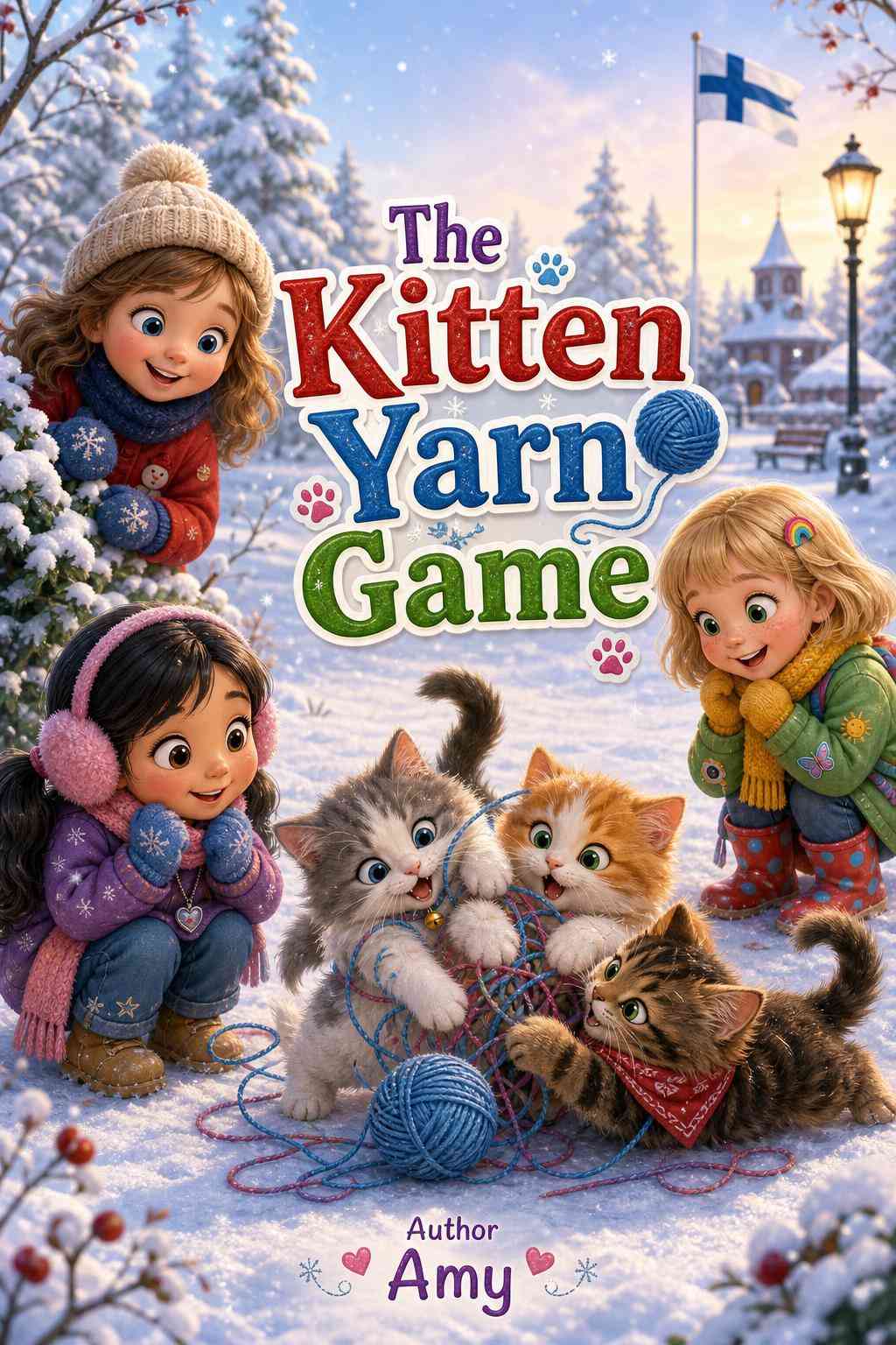 Cover of The Kitten Yarn Game