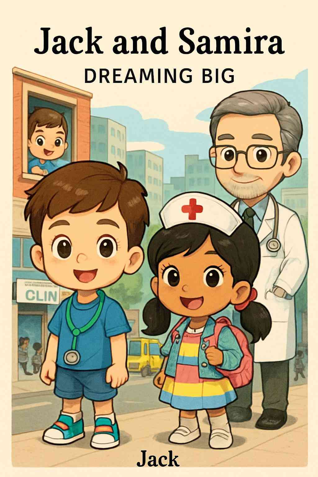 Cover of Jack and Samira: Dreaming Big