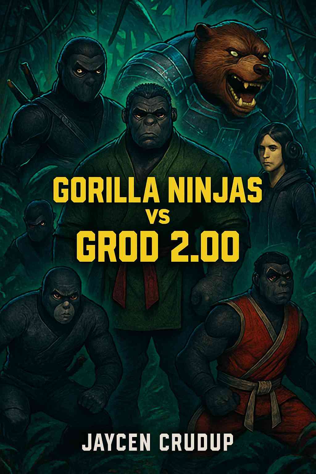 Cover of Gorilla Ninjas vs. Grod 2.00