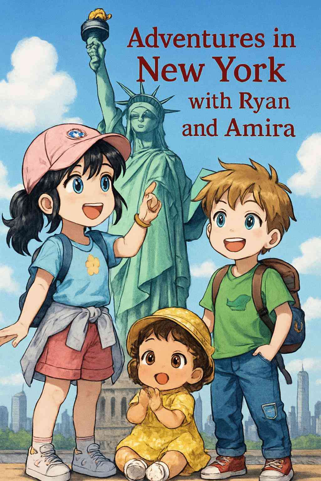 Cover of Adventures in New York with Ryan and Amira