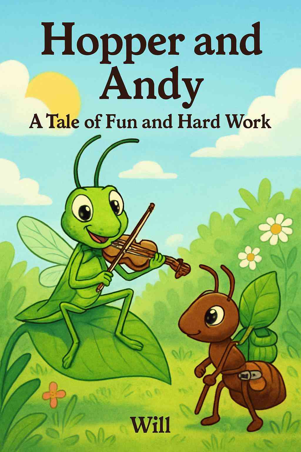 Cover of Hopper and Andy: A Tale of Fun and Hard Work