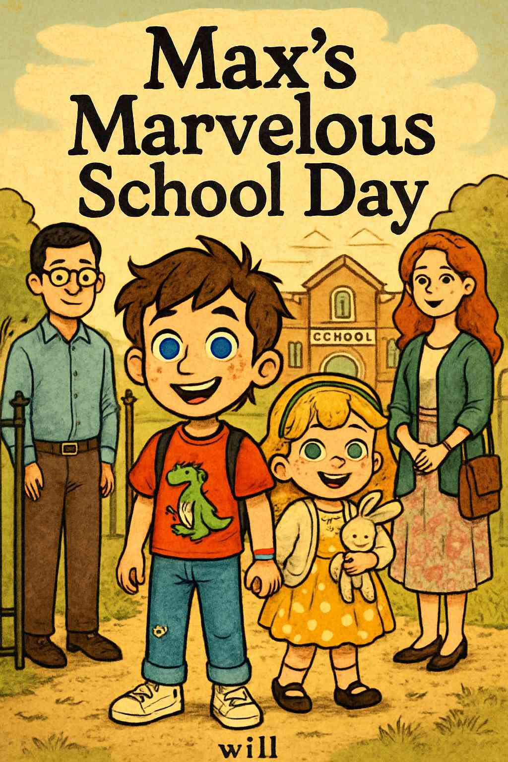 Cover of Max's Marvelous School Day