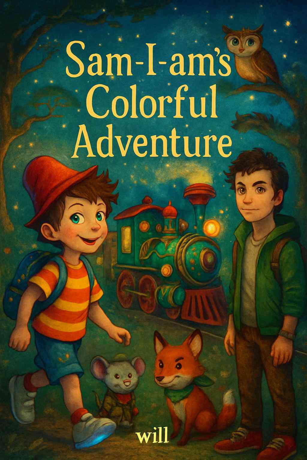 Cover of Sam-I-am's Colorful Adventure